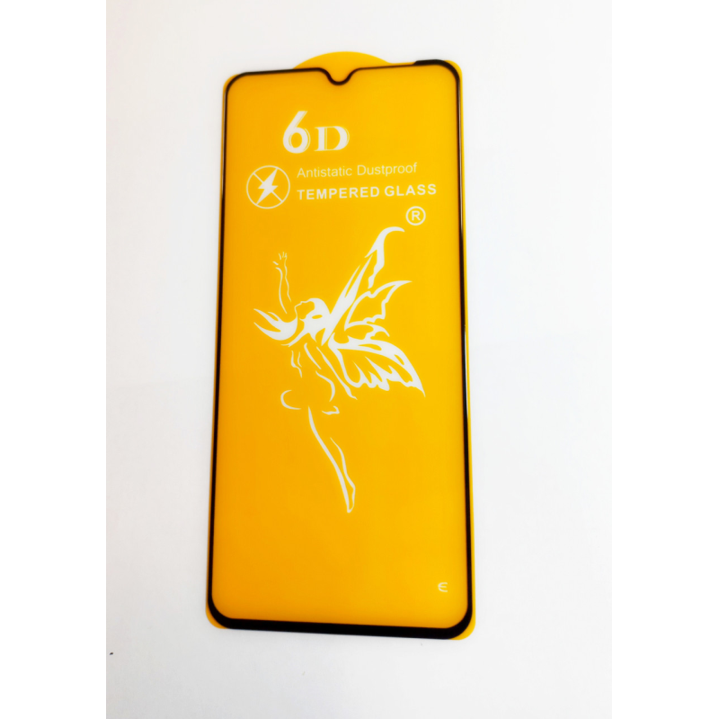 Захисне скло Premium 6D для Samsung A14 (SM-A146) на весь екран чорний