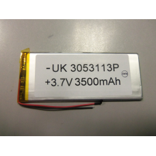 Внутрішній Акумулятор 3*51*143 (3900 mAh 3,7 V) 3550140 AAA клас в Запоріжжі