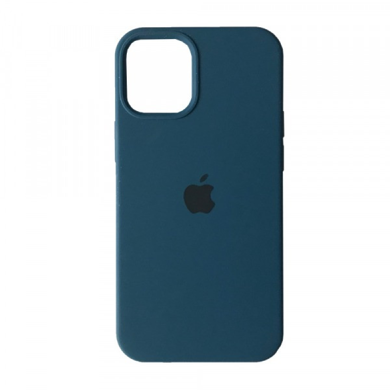 Чохол для Apple iPhone 14 Pro Silicone Case Full / закритий низ чорний / black