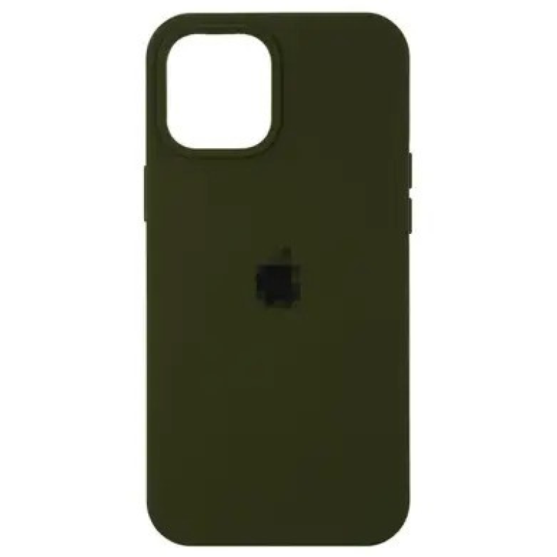 Чохол для Apple iPhone 14 Pro Silicone Case Full / закритий низ Хакі/ (48) virid