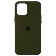 Silicone Case Full для iPhone 15 Plus закритий низ / 15+ (48) virid Хакі