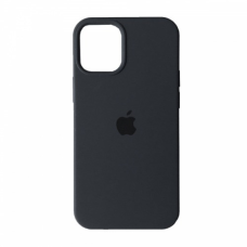 Silicone Case Full для iPhone 15 Pro Max /15 про макс закритий низ (15) pebble Темно-сірий