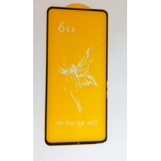 Захисне скло для Samsung Galaxy A53 5G (A536E) 6D PREMIUM на весь екран чорний