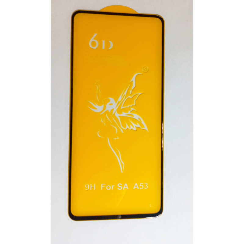 Захисне скло для Samsung Galaxy A53 5G (A536E) 6D PREMIUM на весь екран чорний