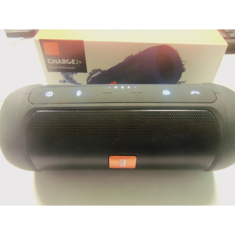 Портативна колонка JBL Charge 2+ Bluetooth колонка з FM MP3, чорна