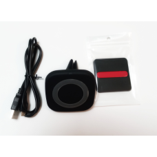 Автотримач для телефона Wireless Charger магнітний S80 Black кріплення повітропровід