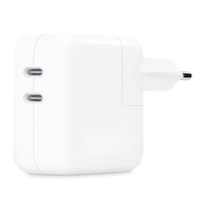 Зарядний пристрій для Apple 35 W Dual USB-C Port Compact Power Adapter (OEM) (white)