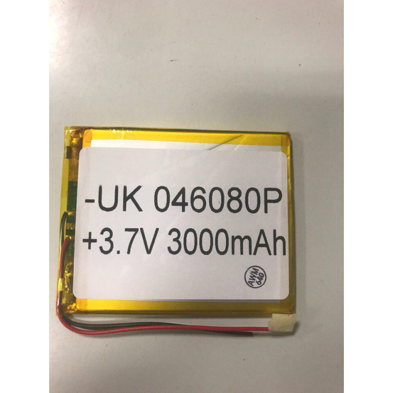 Внутрішній Акумулятор 3.2*62*77 (3000 mAh 3,7 V) 406080 AAA клас в Запоріжжі