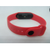 Ремінець силіконовий браслет Mi Band 3/4 MiBand 3/4 мі бенд 3/4 червоний