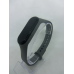 Ремінець силіконовий браслет Mi Band 3/4 MiBand 3/4 мі бенд 3/4 темно-сірий