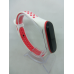 Ремінець перфорований Sport браслет Mi Band 3/4 MiBand 3/4 мі бенд 3/4 біло-червоний