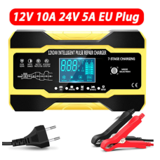 Зарядний пристрій для автомобільного акумулятора 12 V 10 A / 24 V 5 A (зарядка + імпульсний ремонт)