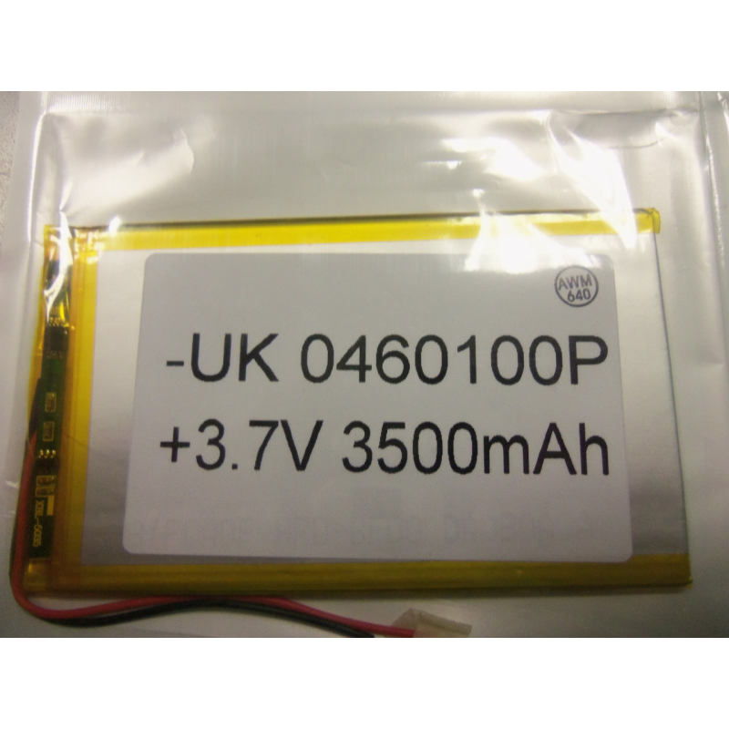 Акумулятор для планшета 105*62*3 (3500 mAh 3,7 V) 0460100 AAA клас в Запоріжжі