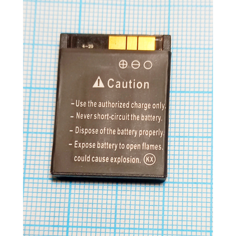 Акумулятор 042430 для  smart годинника China watch battery S1, із захистом PCM