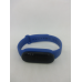 Ремінець силіконовий браслет Mi Band 5 мі бенд 5 синій
