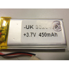 Внутрішній Акумулятор 3.2*20*41 (450 mAh 3,7 V) 042040 AAA клас в Запоріжжі