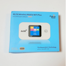 4G LTE-мобблійний WiFi роутер з LCD-дисплеєм і акб 2100 mAh, під сім карту  150 Мбіт/с