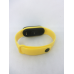 Ремінець силіконовий браслет Mi Band 5 мі бенд 5 жовтий