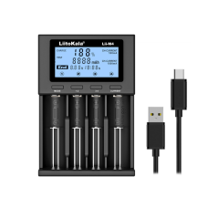 Зарядний пристрій LiitoKala Lii-M4+U1 18650, AA, AAA Li-Ion, Ni-MH, Ni-Cd