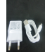 Сетевое зарядное устройство 2 в 1 USB адаптер и кабель micro usb HUSKY QC 2,0 5V 2,1A цвет белый