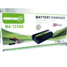 Зарядное устройство для акумулятора з дисплеєм Powerone Battery Charger 30A MA-1230A