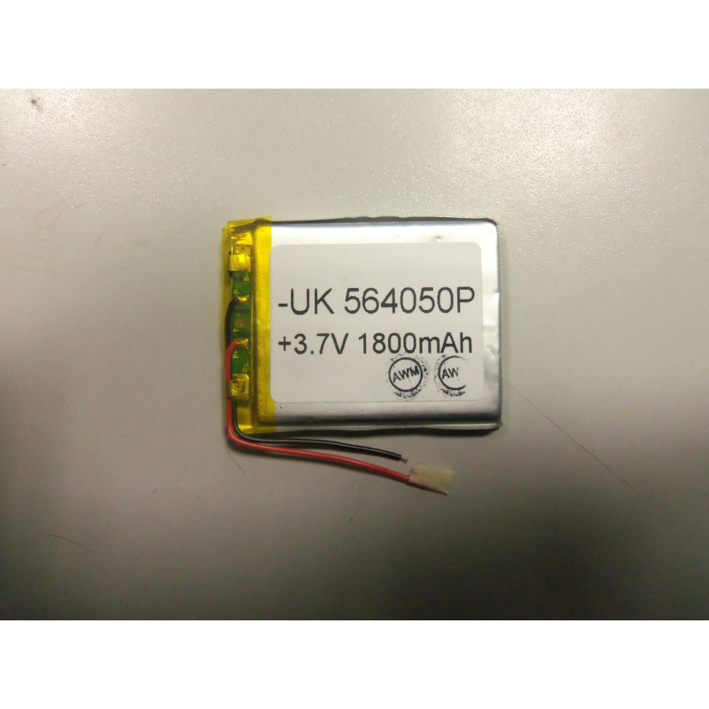 Внутрішній Акумулятор 5*41*52 (1800 mAh 3,7 V) 564050 AAA клас в Запоріжжі