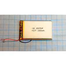 Внутрішній акумулятор 5*37*59 (1800 mAh 3,7V) 053759 AAA клас в Запоріжжі