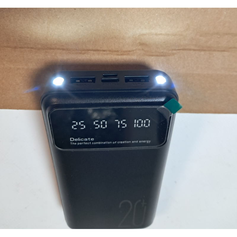 Повербанк Power Bank  20000 з Цифровим LED-дисплеєм