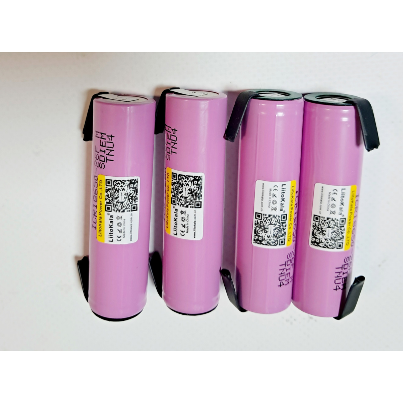 LiitoKala 26F-N 18650 2600mAh 20A ICR18650-26F  з контактами під пайку