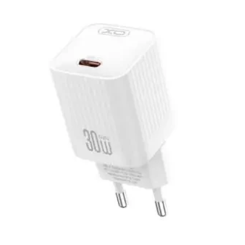 Зарядний пристрій МЗП XO L162(EU) 30W 1USB-C Fast Charger Білий