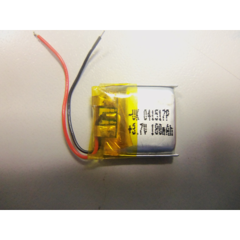 Внутрішній Акумулятор 4*15*17 (180 mAh 3,7 V) 041517 AAA клас