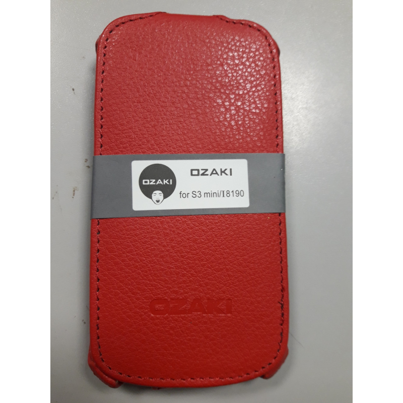 Чохол-фліп OZAKI Samsung i8190 (galaxy s3 mini) червоний