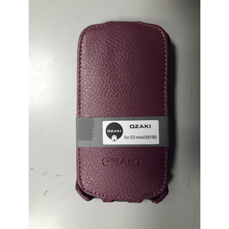 Чохол-фліп OZAKI Samsung i8190 (galaxy s3 mini) фіолетовий