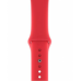 Браслет, ремінець силіконовий для Apple Watch 42-44 mm червоний