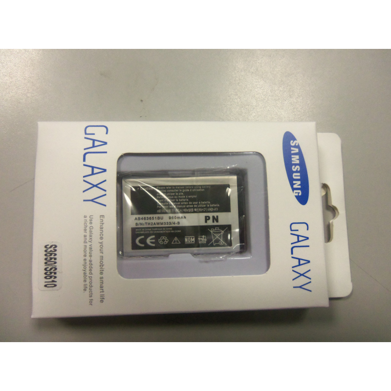 Акумулятор SAMSUNG GT3650/5610 (960 mAh) АВ463651BU АААА клас