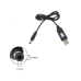 USB-кабель живлення (DC 5.5 x 2.1 мм) з перетворювачем 5v на 9v для роутерів.