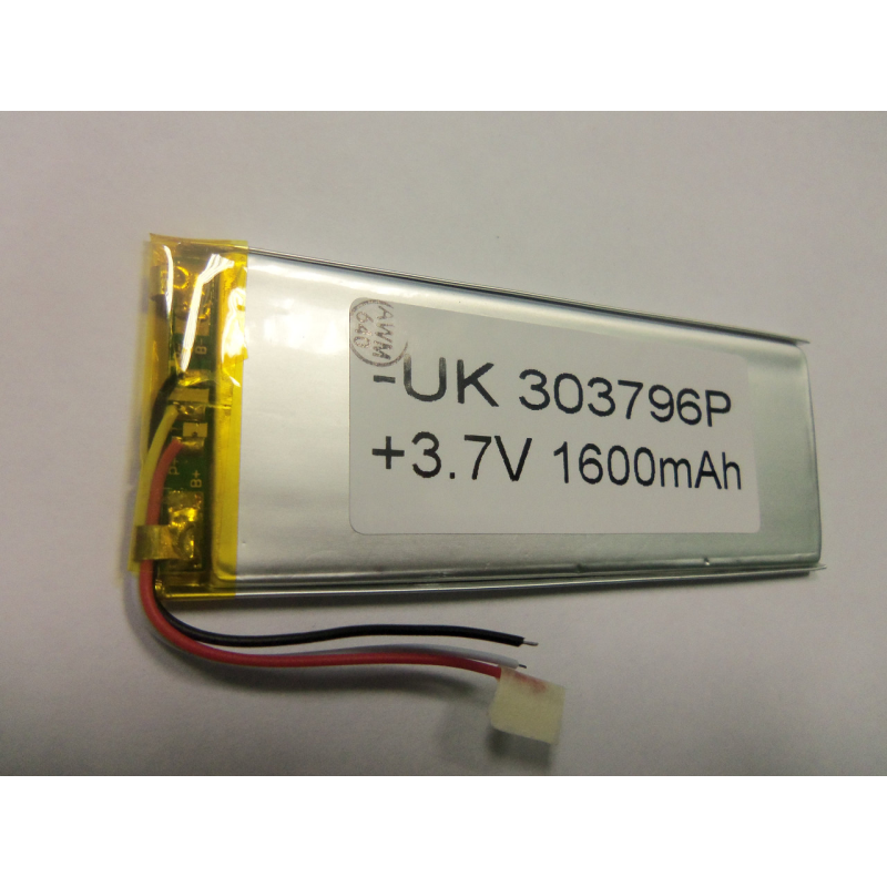 Внутрішній Акумулятор 3*35*93 (1600 mAh 3,7 V) 303796 AAA клас