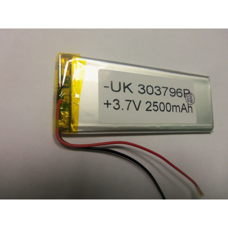 Внутрішній Акумулятор 3*35*91 (2500 mAh 3,7 V) 303796 AAA клас
