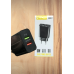 СЗП Grand D18AQ-2, з кабелем, Type-C, з функцією швидкого заряджання USB 3.0 Quick Charge 3.0 2.1 A, чорний