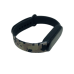 Ремінець силіконовий браслет Mi Band 3/4 MiBand 3/4 мі бенд 3/4 піксель чорний