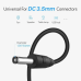 Кабель живлення USB — DC 3.5 мм х 1.35 мм 1 метр для заряджання для роутера тд