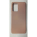 Чехол  Silicone Case (Full cover no logo) Samsung A52 пудра