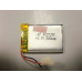 Внутрішній Акумулятор 4*25*35 (500 mAh 3,7 V) 042535 AAA клас в Запоріжжі