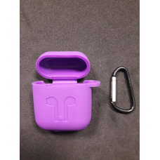 Чохол для навушників case Apple Airpods фіолетовий