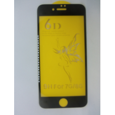 Захисне скло 6D PREMIUM для Iphone 8 Black