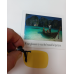 Накладка-кліпса на окуляри для водіїв (Polaroid) колір жовтий розмір М