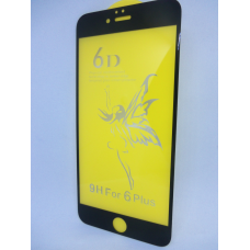 Захисне скло 6D PREMIUM для Iphone 6 plus Black