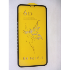 Захисне скло 6D PREMIUM для Iphone XR 2018 р 6.1“ Black чорний
