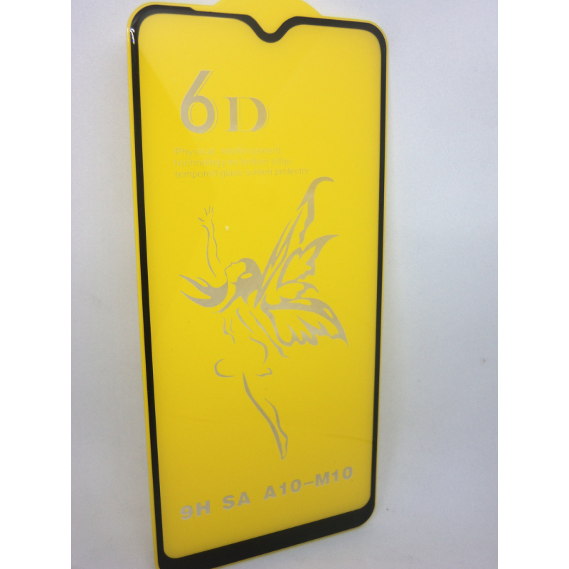 Захисне скло 6D Premium для Samsung A105 Galaxy A10 (2019)/M105 Galaxy M10 (2019) (0.33 mm) Black
