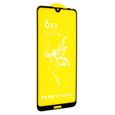 Захисне скло 6D PREMIUM Huawei Y7 2019 Black чорний